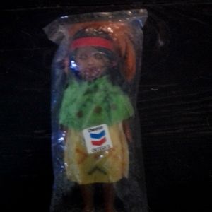 !1970s native American Indian plastic doll